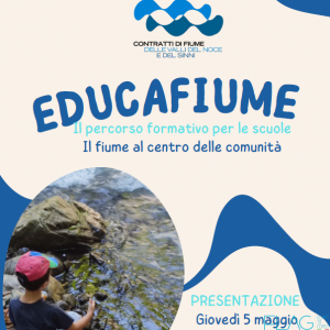 Contratti di fiume, domani a Valsinni un focus sul programma educativo per le scuole.